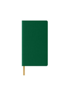 2025-9493520,Agenda nedatata a5 castelli, coperta rigida caribe verde, dictando ivory