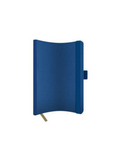 2025-9493500,Agenda nedatata a5 castelli, coperta flexibila nebraska bleumarin, elastic bleumarin, dictando ivory