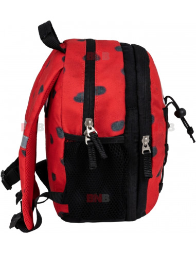 305-9-41,Rucsac mini kiddy, dimensiune 23 x 20 x 9 + 6 cm, motiv lady bug