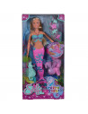 Papusa Simba Steffi Love Mermicorn 29 cm cu figurina si