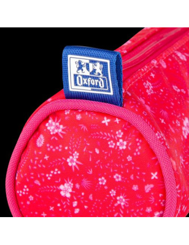 400159620,Penar oxford floral, tip etui rotund, culori asortate