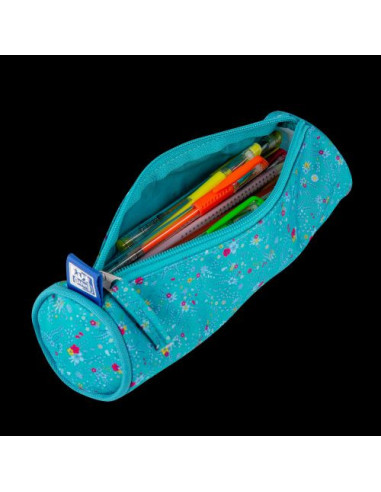 400159620,Penar oxford floral, tip etui rotund, culori asortate