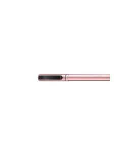 Roller pina colada 0.7 mm, ambidextru, 1 rezerva albastra inclusa, roz metalizat 2