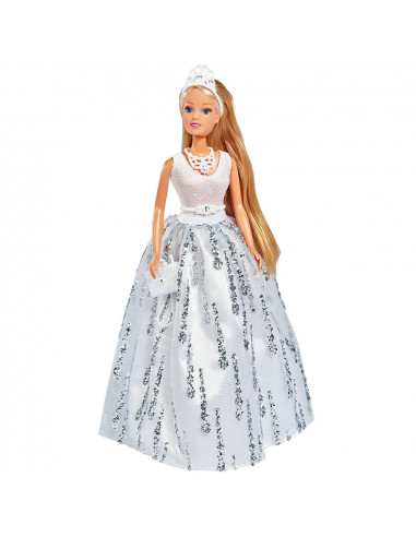 Papusa Simba Steffi Love Crystal Deluxe 29 cm,S105733466
