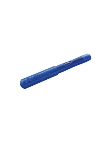 824859,Stilou pelikano junior, penita l, grip ergonomic, pentru stangaci, culoare albastru, in cutie de carton