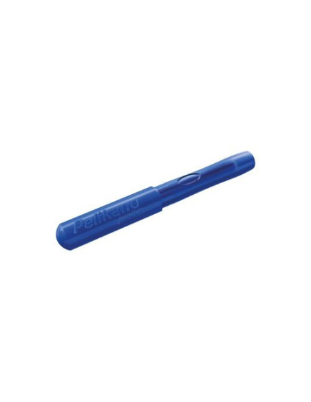 824859,Stilou pelikano junior, penita l, grip ergonomic, pentru stangaci, culoare albastru, in cutie de carton