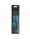 50044382,Stilou ergonomic penita m, 3 patroane incluse, motiv new batik fearless, blister