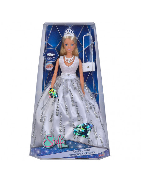 Papusa Simba Steffi Love Crystal Deluxe 29 cm,S105733466
