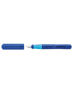 824811,Stilou pelikano junior, penita a, grip ergonomic, pentru dreptaci, culoare albastru, in cutie de carton 2
