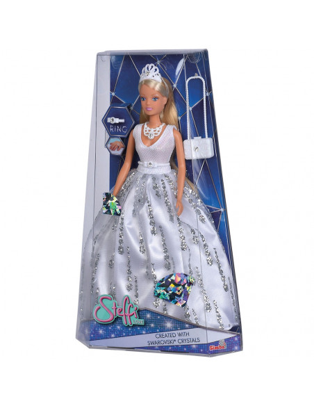 Papusa Simba Steffi Love Crystal Deluxe 29 cm,S105733466
