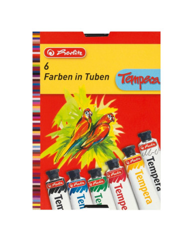 8643041,Tempera 16ml 6 culori/set