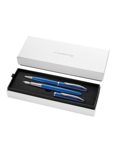 821902,Set pix + stilou PELIKAN jazz noble elegance in cutie eleganta saphire blue