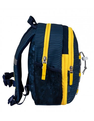 Rucsac mini kiddy, dimensiune 23 x 20 x 9 + 6 cm, motiv cool dude