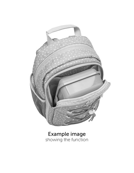 Rucsac mini kiddy, dimensiune 23 x 20 x 9 + 6 cm, motiv cool dude