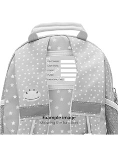 Rucsac mini kiddy, dimensiune 23 x 20 x 9 + 6 cm, motiv ponvile 2