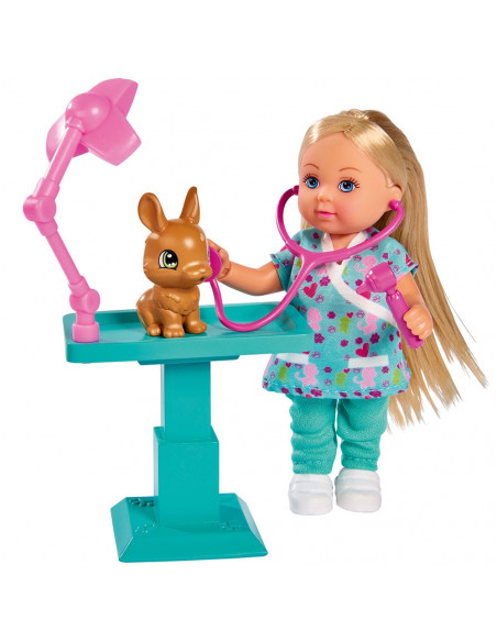 Set Simba Evi Love Doctor Evi Clinic papusa 12 cm cu