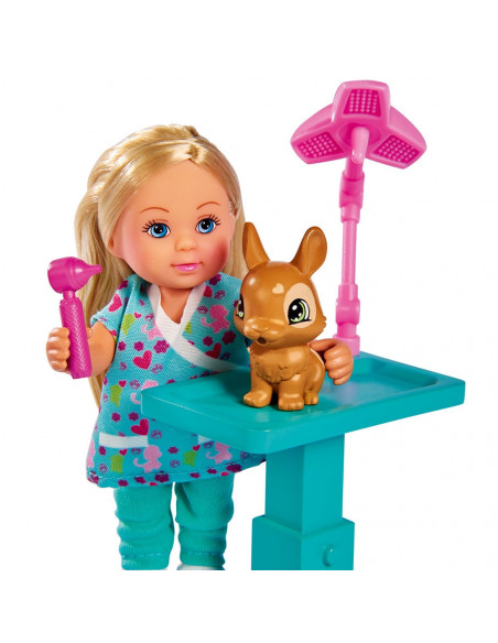 Set Simba Evi Love Doctor Evi Clinic papusa 12 cm cu