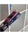 Set stilouri cu cerneala termosensibila si penita ascunsa + Rezerve, Mecha, Negru/Visiniu