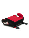 JU1200-ECISX-05,Inaltator auto Juju Jazzy Booster i-Size ISOFIX, Negru-Rosu