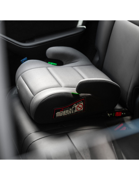 JU1200-ECISX-04,Inaltator auto Juju Jazzy Booster i-Size ISOFIX, Negru-Gri