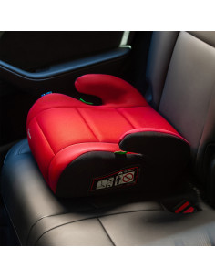 JU1200-ECIS-05,Inaltator auto Juju Jazzy Booster i-Size, Negru-Rosu 2