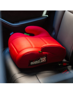 JU1200-ECISX-01,Inaltator auto Juju Jazzy Booster i-Size ISOFIX, Rosu-Bordo 2