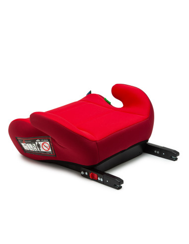 JU1200-ECISX-01,Inaltator auto Juju Jazzy Booster i-Size ISOFIX, Rosu-Bordo