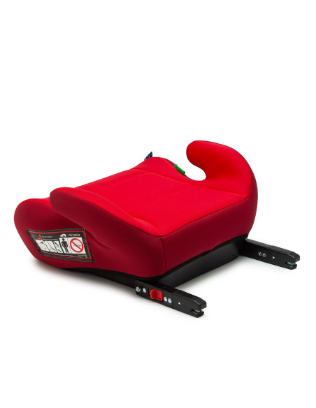 JU1200-ECISX-01,Inaltator auto Juju Jazzy Booster i-Size ISOFIX, Rosu-Bordo