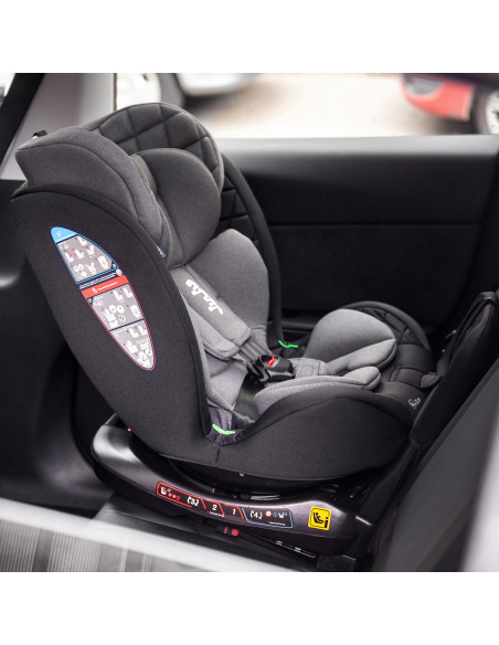 JU1200-TTIS-04,Scaun Auto Juju Total 360 i-Size, Negru