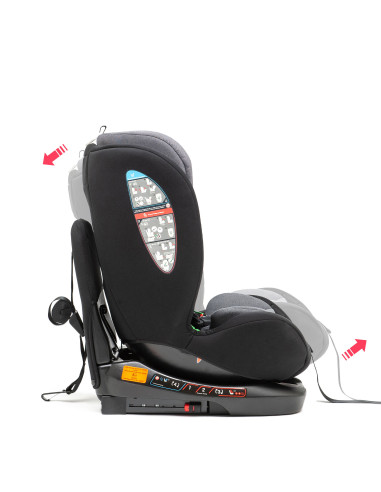 JU1200-TTIS-04,Scaun Auto Juju Total 360 i-Size, Negru