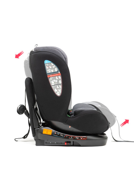 JU1200-TTIS-04,Scaun Auto Juju Total 360 i-Size, Negru