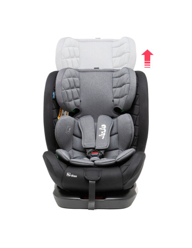 JU1200-TTIS-04,Scaun Auto Juju Total 360 i-Size, Negru
