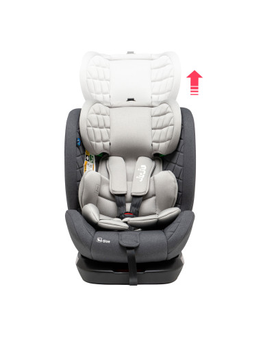 JU1200-TTIS-03,Scaun Auto Juju Total 360 i-Size, Gri