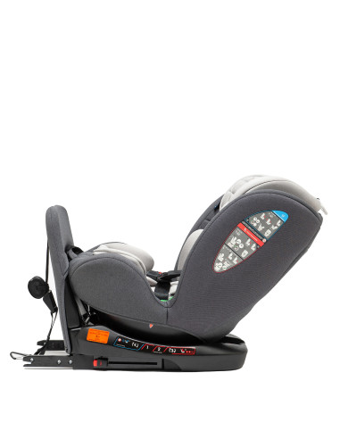 JU1200-TTIS-03,Scaun Auto Juju Total 360 i-Size, Gri