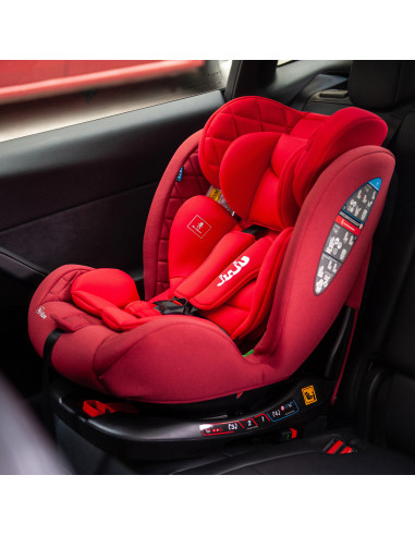 JU1200-TTIS-01,Scaun Auto Juju Total 360 i-Size, Rosu