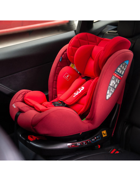 JU1200-TTIS-01,Scaun Auto Juju Total 360 i-Size, Rosu