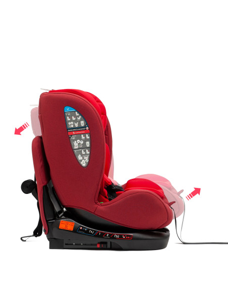 JU1200-TTIS-01,Scaun Auto Juju Total 360 i-Size, Rosu