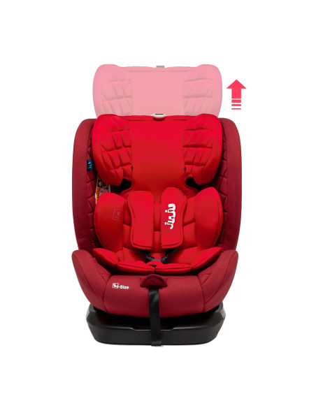 JU1200-TTIS-01,Scaun Auto Juju Total 360 i-Size, Rosu