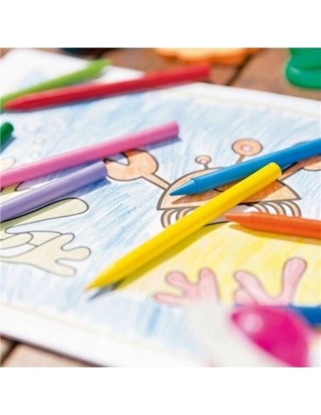 Pachet Color BIC Kids - Creioane colorate, carioci, creioane cerate, 36 bucati Pachet Color BIC Kids - Creioane colorate, carioci, creioane cerate, 36 bucati