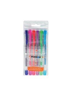 Pix My-King neon Pensan 62227/G6, 0.8 mm, 6 culori