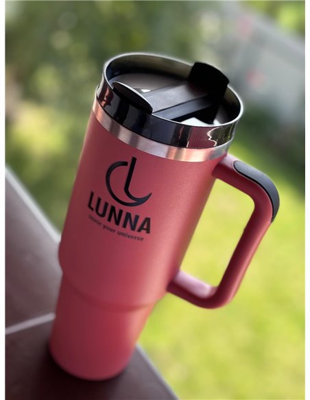 Termos Lunna cu pai, 1L, Desert coral