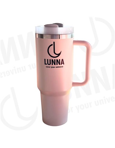 Termos Lunna cu pai, 1L, Pearl rose