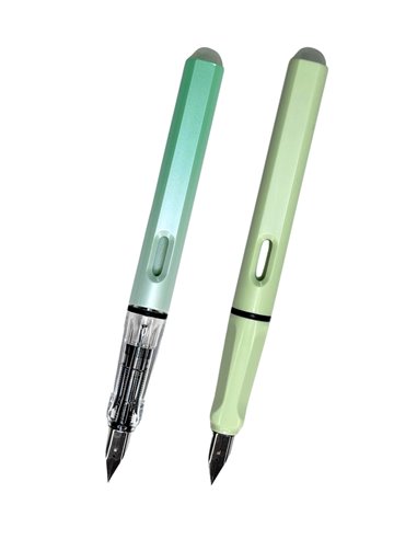 Set stilouri cu cerneala termosensibila 55 + Rezerve, Sidef, Verde
