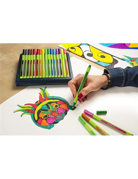 Linere Schneider Line-Up LIN036, 0.4 mm, 16 culori