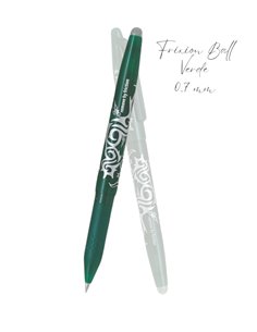 Roller Pilot Frixion Ball, 0.7 mm, verde