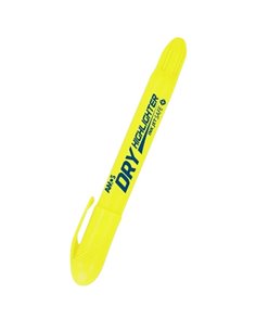 Textmarker Amor Dry T707, varf rotund uscat, Galben fluorescent 2