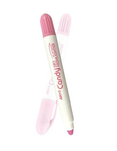 Textmarker Amor Candy Dry T1008, varf rotund uscat, Roz pastel