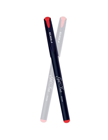 Pix cu gel ECADA Gelfino 83402R, rosu