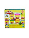 Plastilina PLAY-DOH, 9 borcanase, Culori asortate