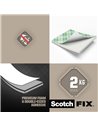 Benzi dublu adezive pretaiate montare interior Scotch-Fix, 16 bucati